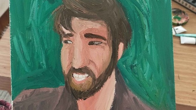İlk defa yağlı boya denedim nasıl olmuş?