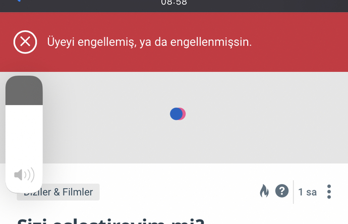 Kimler tarafından istediği gibi davranmadınız diye engel yediniz?