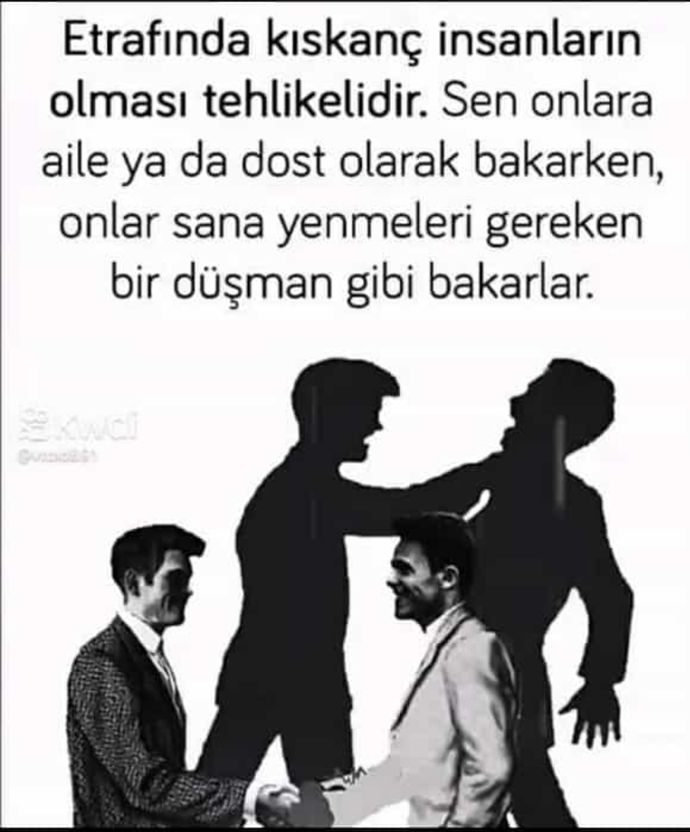 Sizi kıskananlar var mı?