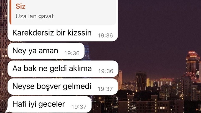 Şu verdiği cevaba bakar mısınız kriz geçiricem ya 😢?