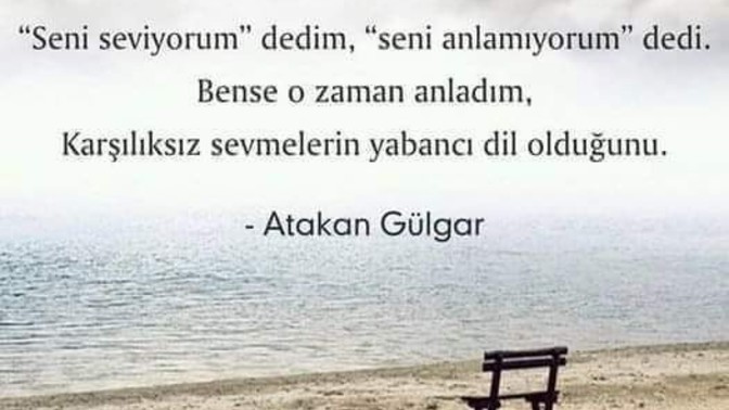Karşılıksız sevenler var mı?