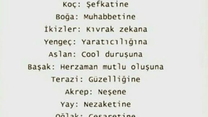 Herkes senin... neyine hasta?
