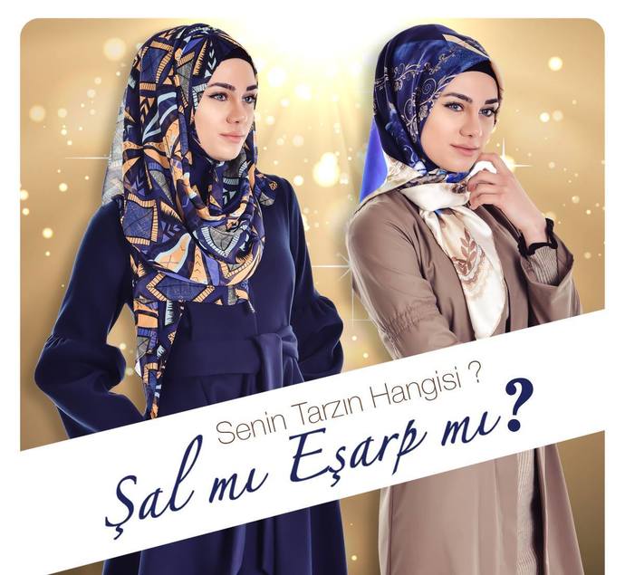 Sizce kapalılara şal mı daha çok yakışıyor yoksa eşarp mı?