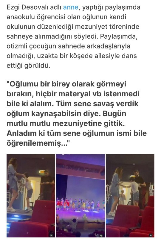 Otizmli bireylere dair bu tür şiddet, ayrımcılık, dışlama ve ötekileştirme olayları ne zaman bitecek?