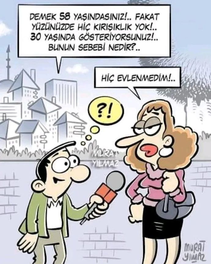 Yaşlanmamak için hiç evlenmemek mi gerek?