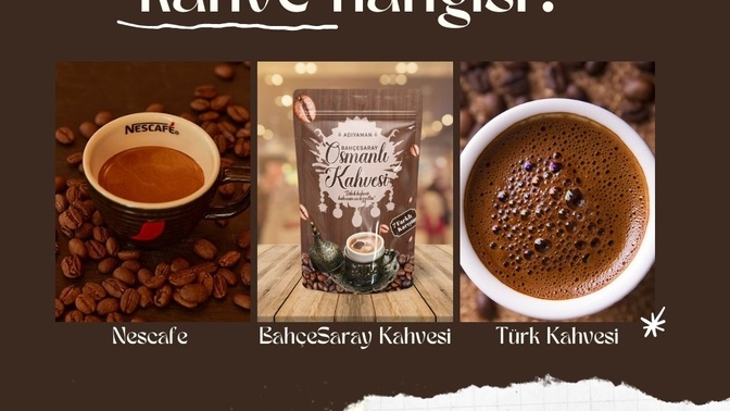 En çok hangi kahveyi tercih ediyorsunuz?