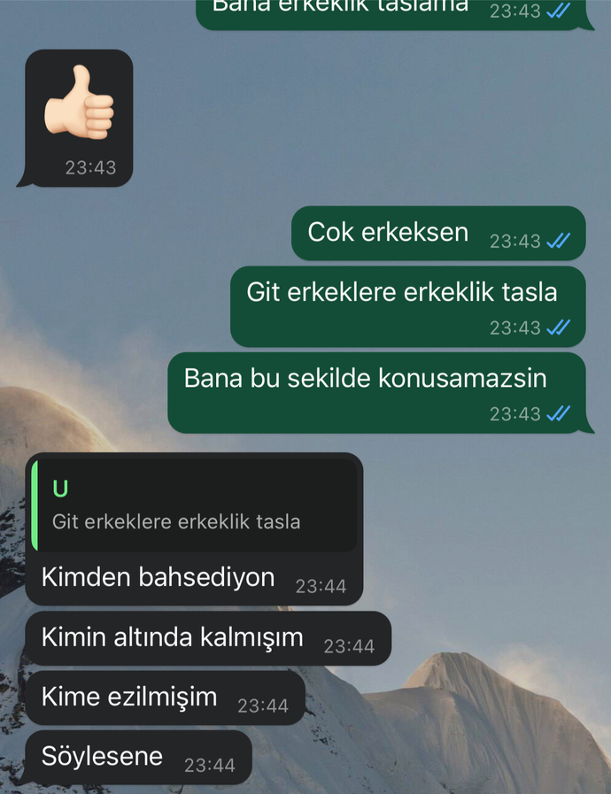 Kalbim cok kirildi?