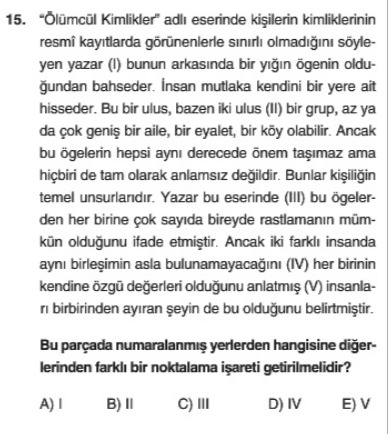 Bu sorunun mantığı ne?