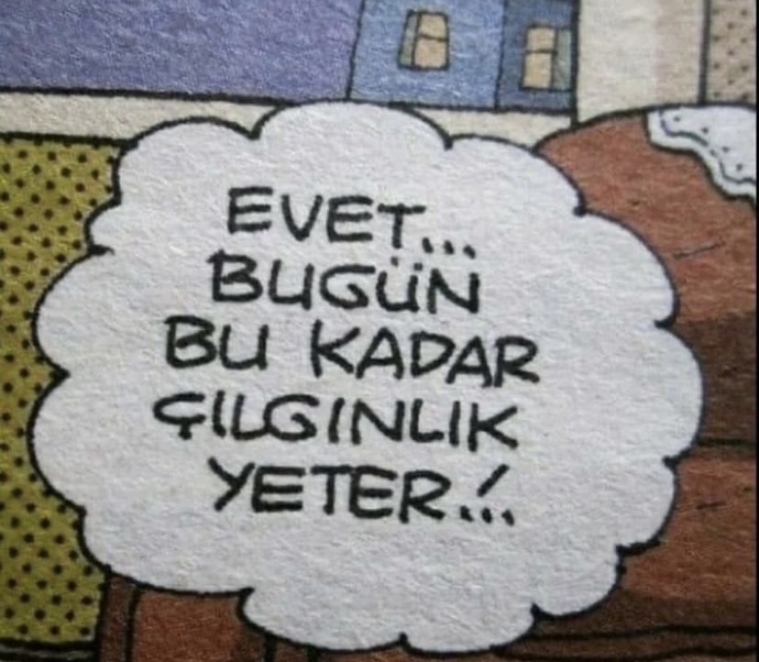 Bi uyanıyosun televizyonda Bugs Bunny açık, bu zamana kadar yaşadıkların rüyaymış ve aslında 7 yaşındasın. Ne yaparsın?