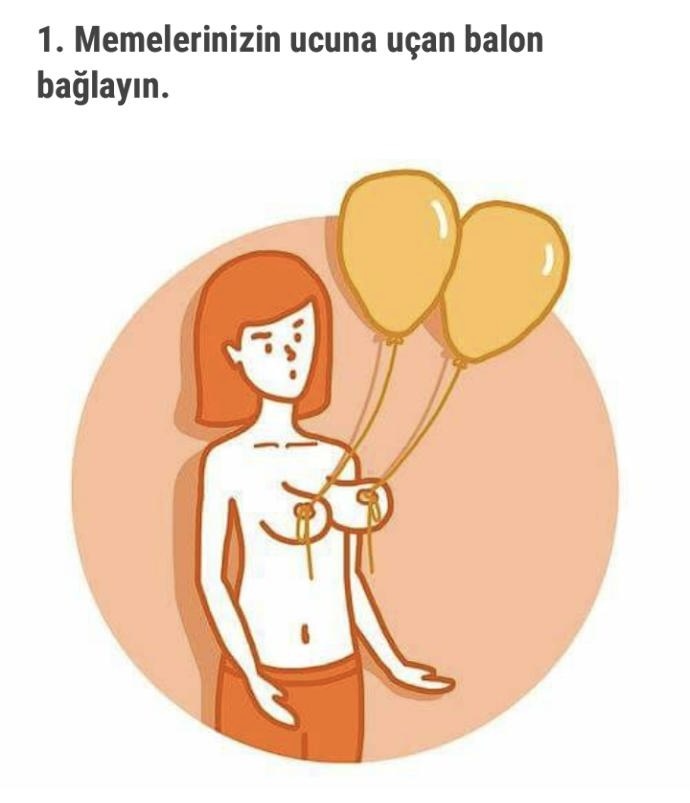 Göğüsleri büyütmek için bir formül var mı kızlar?