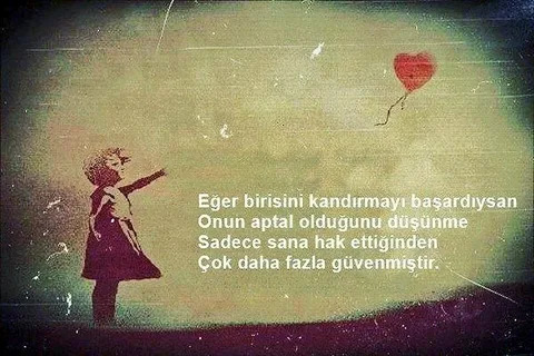 Kolay güvenirmisiniz?