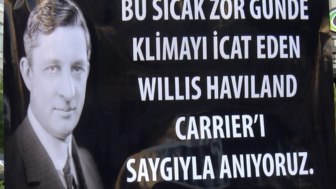 Bu sıcak yaz günlerinde klimanın mucidine teşekkür ediyor musunuz?