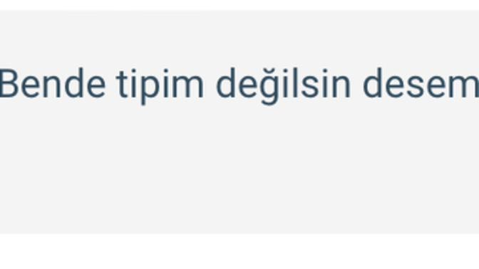 Hiç birisi tarafından reddedildiniz mi?