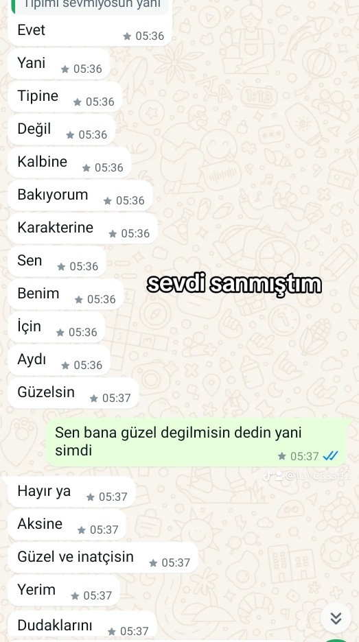 Neden her aşkın sonu böyle hüzünle biter ki?