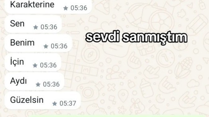 Neden her aşkın sonu böyle hüzünle biter ki?