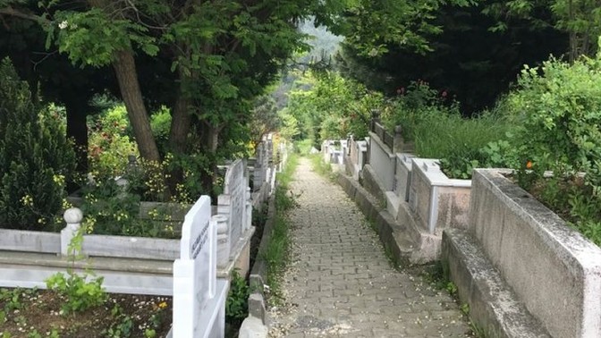 Sabahları mezarlıkta yürüyüş yapmayı bayılıyorum, peki ya siz?