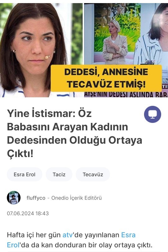 RTÜK neden hâlâ Esra Erol programına müdahale etmiyor?