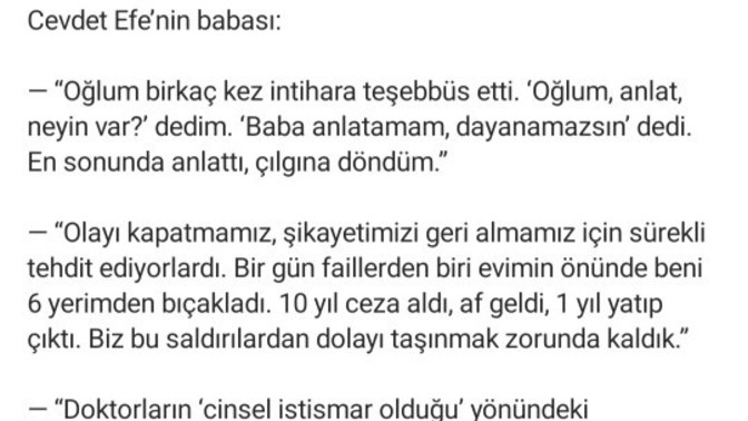 Bu haberi okuduğumdan beri kendimde değilim artık ülkede erkek olmaktamı zor?