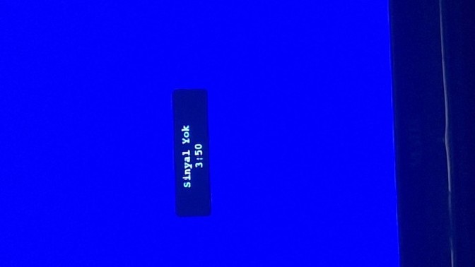 Televizyondaki sinyal yok ekranından nasıl tv kanalı açabilirim?