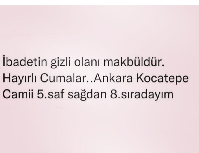 Yaptığım iyilikleri daha kimseye söylemedim, söylesem var yaa oooo, siz peki bu konuda ne kadar gizlisiniz🤭🤭🤭?