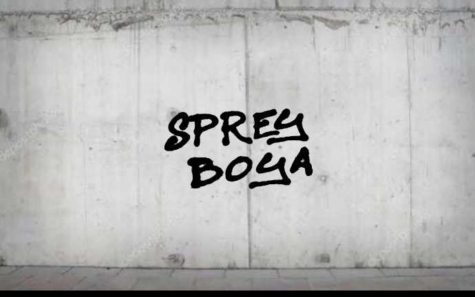 Elinizde bir sprey boya var. Duvara ne yazarsın?