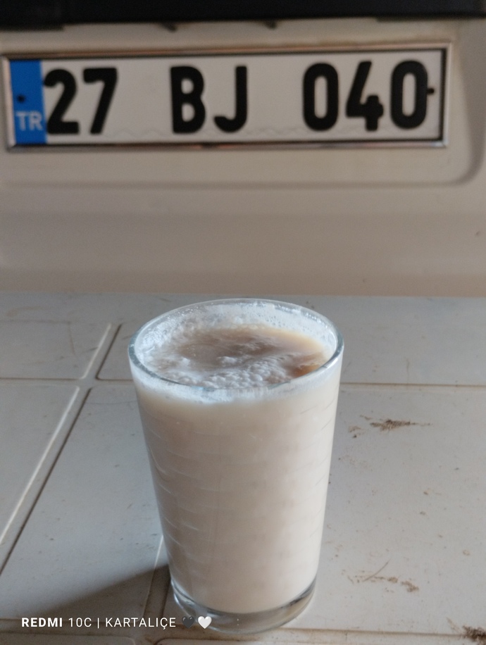 kendime bı güzellik soğuk kahve 👌😺