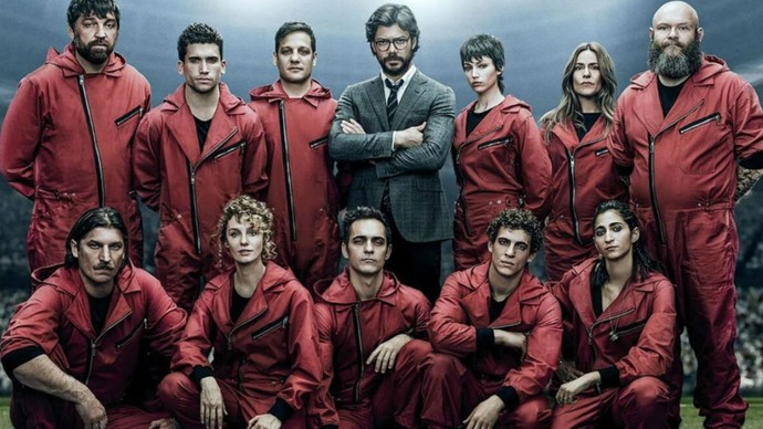 La casa de papel izlemeyen var mi🤭?