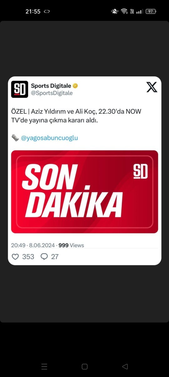 Fenerbahçe de Canlı yayında Ali Koç vs Aziz yıldırım karşı karşıya geliyor ve TV kanallarıda yayınlıcak nasıl bekliyorsunuz?