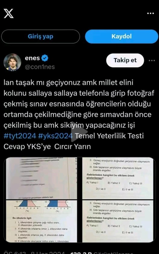 2024 tyt sınavı?