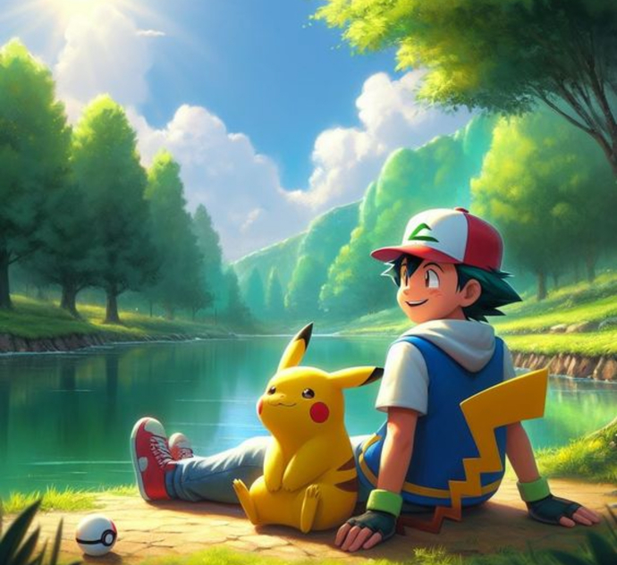 tüm çizgi filmler bitti Pokemon hala devam😃