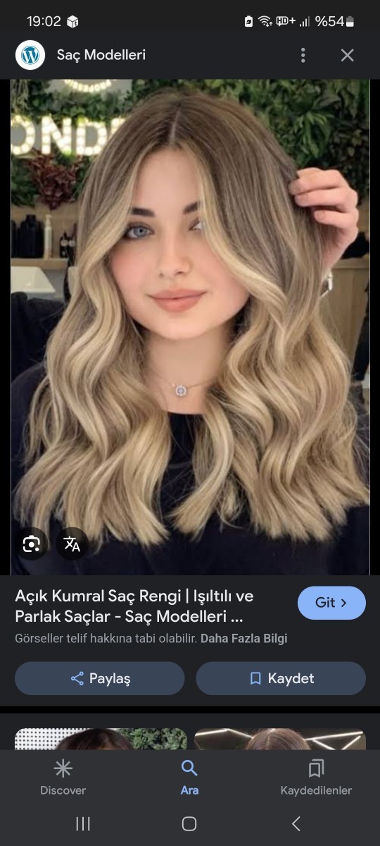 Sari mi yoksa kumral mi yaptırayım?