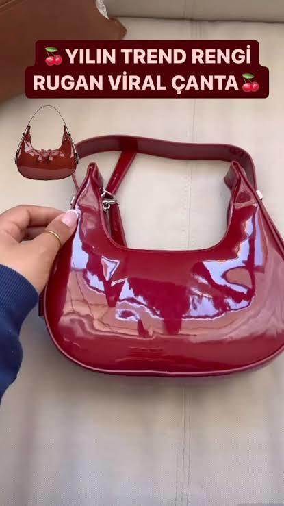 Cherry red çanta güzel mi?
