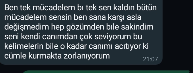 Bunu söyleyen erkek seviyormudur?
