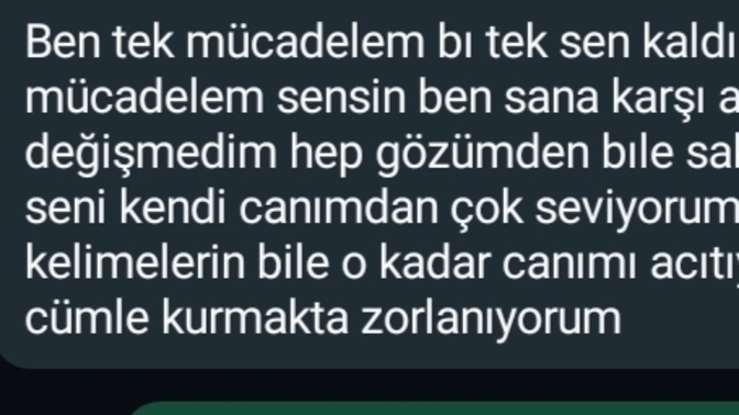 Bunu söyleyen erkek seviyormudur?