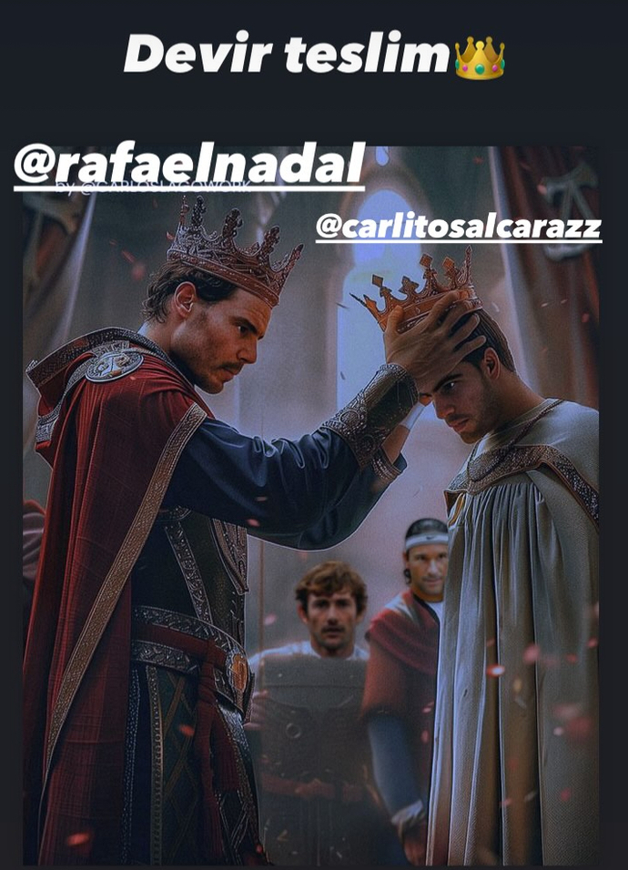 İspanyol Carlos Alcaraz. Bu çocuğu tanıyor musunuz?
