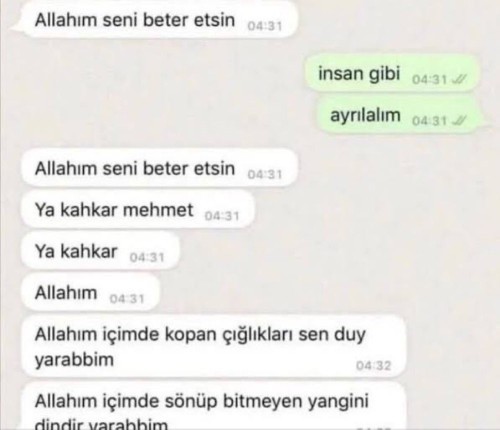 Aşağıdakilerden hangisi senlik ayrılma biçimi?