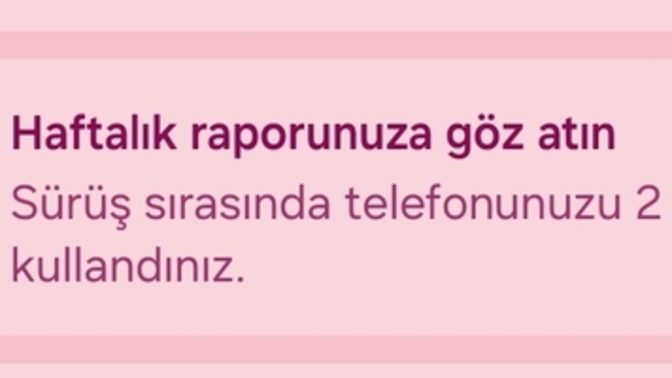 Araba kullanırken telefona bakıyor musunuz?