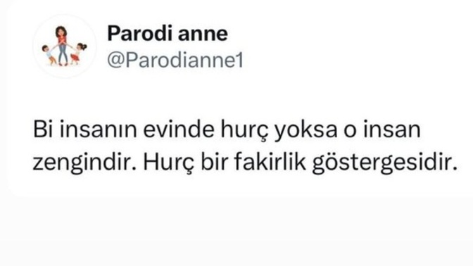 Evinizde hurç var mı/yok mu?