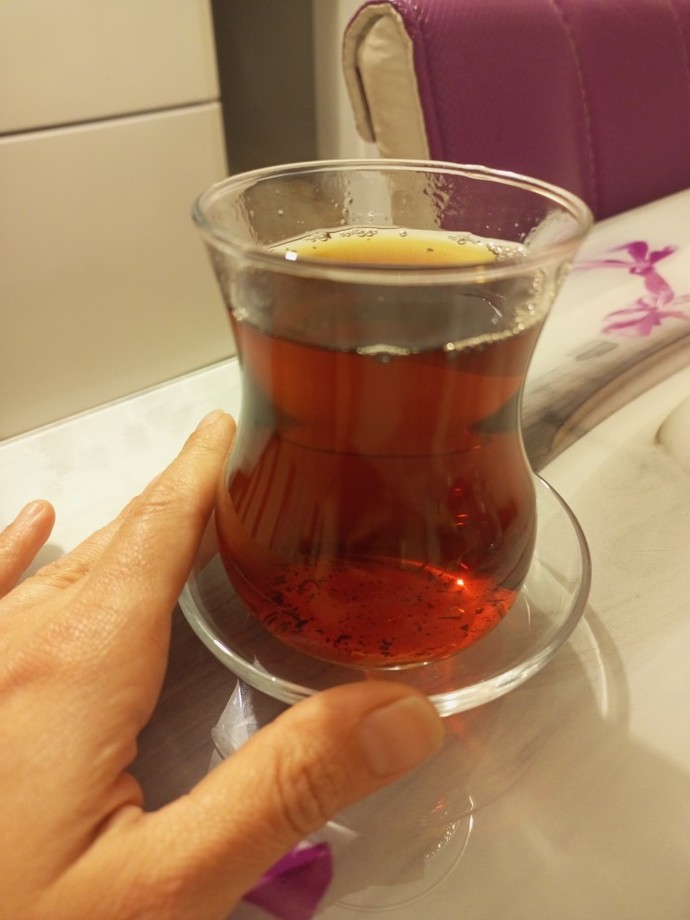 Çay severler nerde?