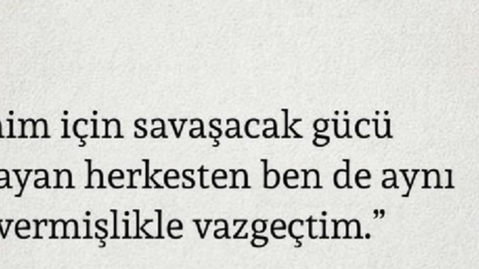 Sizin için vazgeçmek mi kolay, unutmak mı?