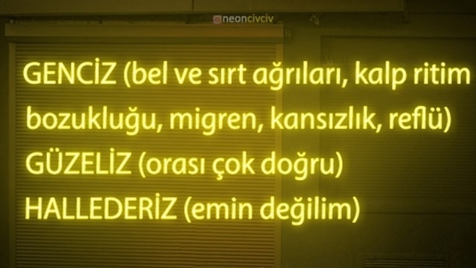 Genciz, güzeliz ve halleder miyiz?
