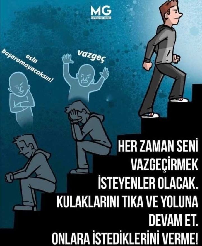 Başarılarını ulaşmak için çevrenizde sizi engelleyen oldu mu?