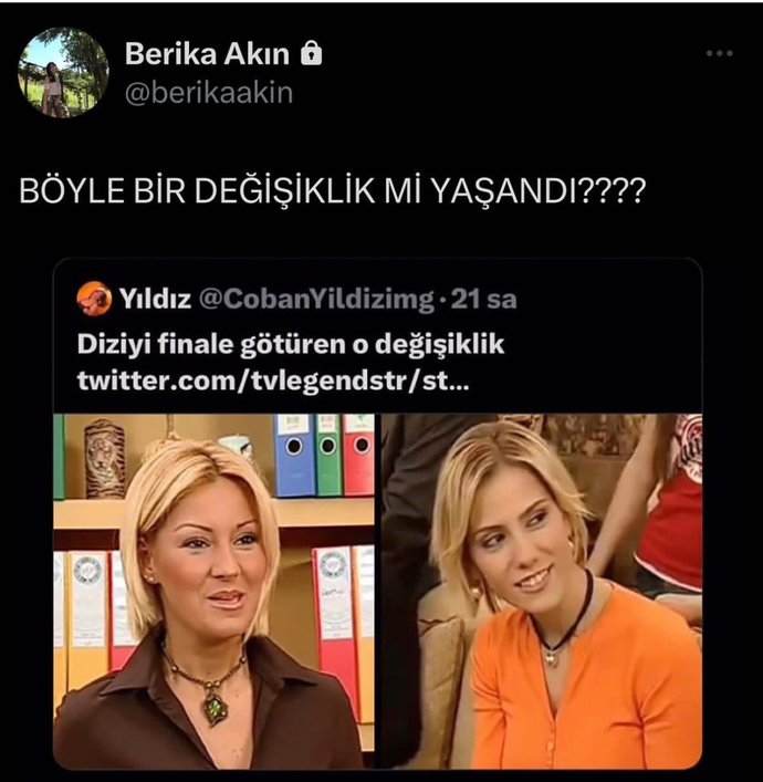 Çok severek izlediğiniz dizinin başrol oyuncusu değişse o diziyi izlemeye devam eder misiniz?
