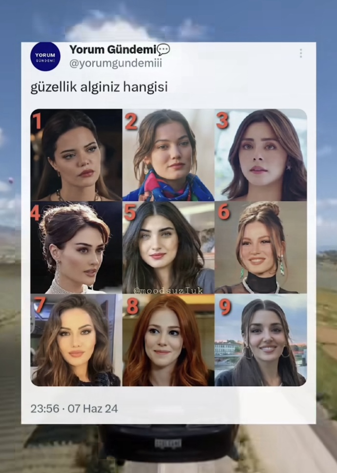 Peki ya sizin güzellik algınıza hangisi uyuyor?