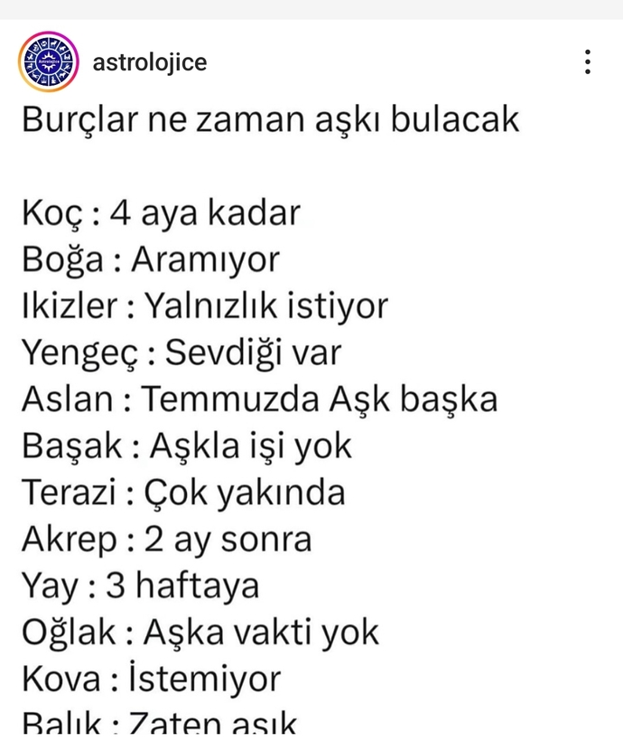 Senin burcun ne zaman aşkı bulacak?