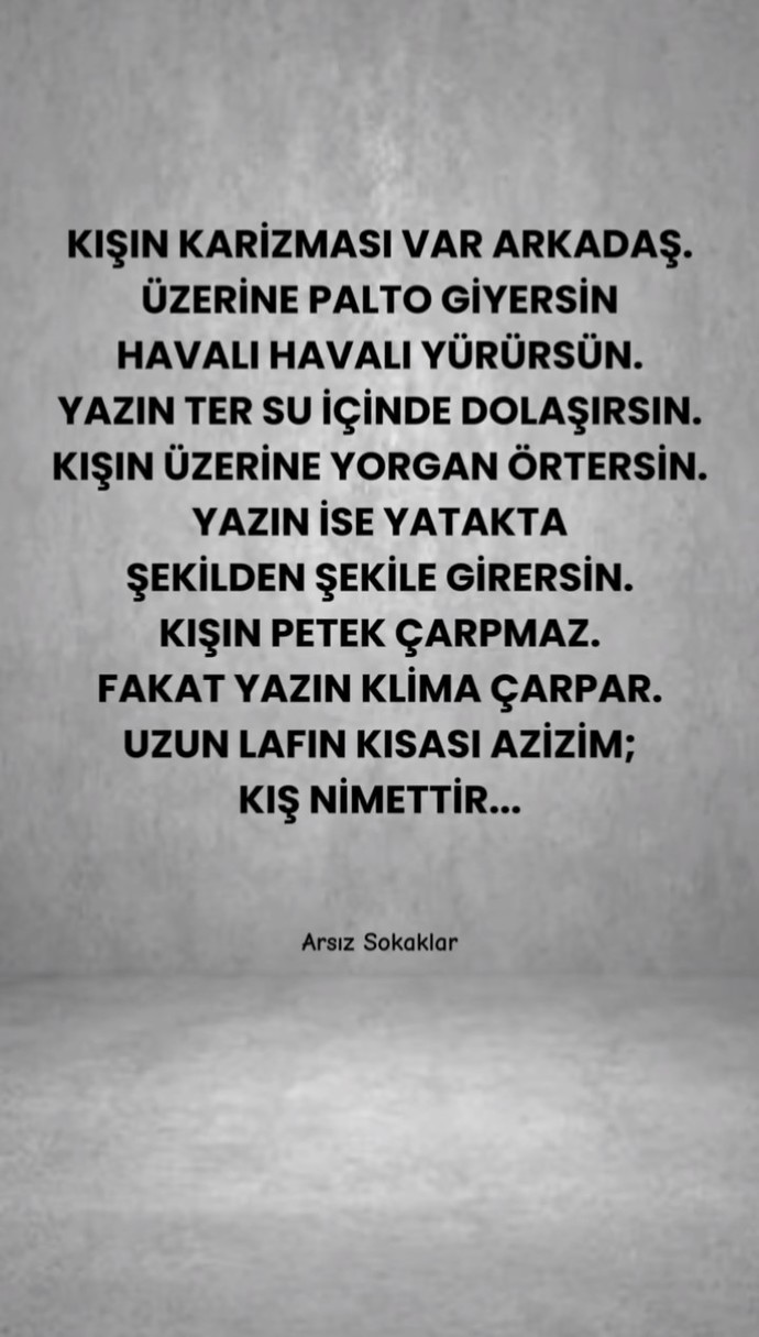 Ter kokularıni dile getirmiyorum bile