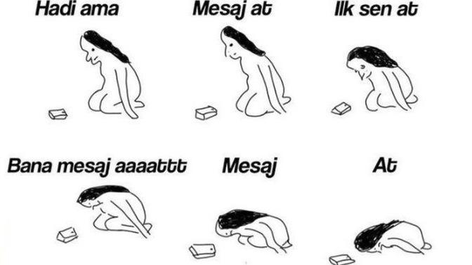 O mesajı siz atar mısınız?