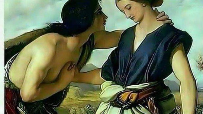 Bu fotoğrafta erkek kadına ne söylüyor🙄?