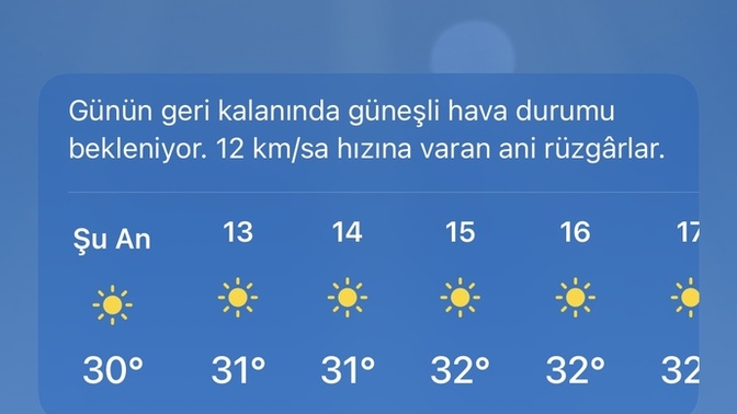 Çölde miyiz arkadaşlar?