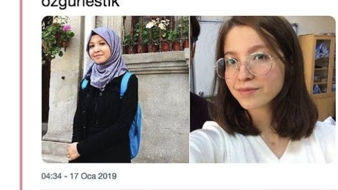 Üniversitede başı kapalı olan kızlar bitiğinde neden açar?